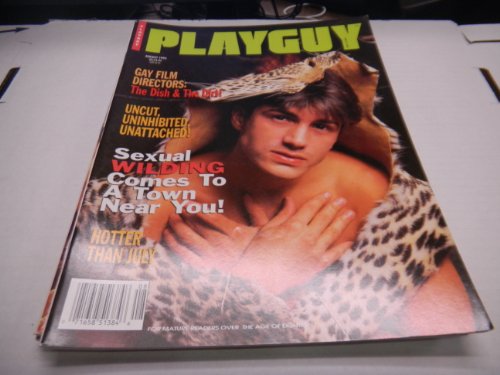 Playguy Gay Adult Magazine "Uncut, Unihibited, Unattached!" August 1993