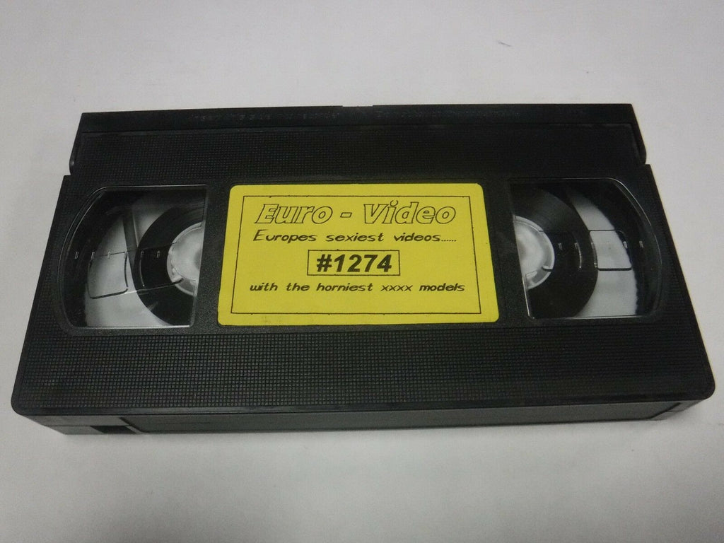Euro-Video #1274 Horniest XXX Models Adult VHS 010219AMP3