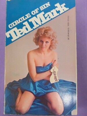 Circle Of Sin Adult Novel by Ted Mark 1975 030213lm-epa