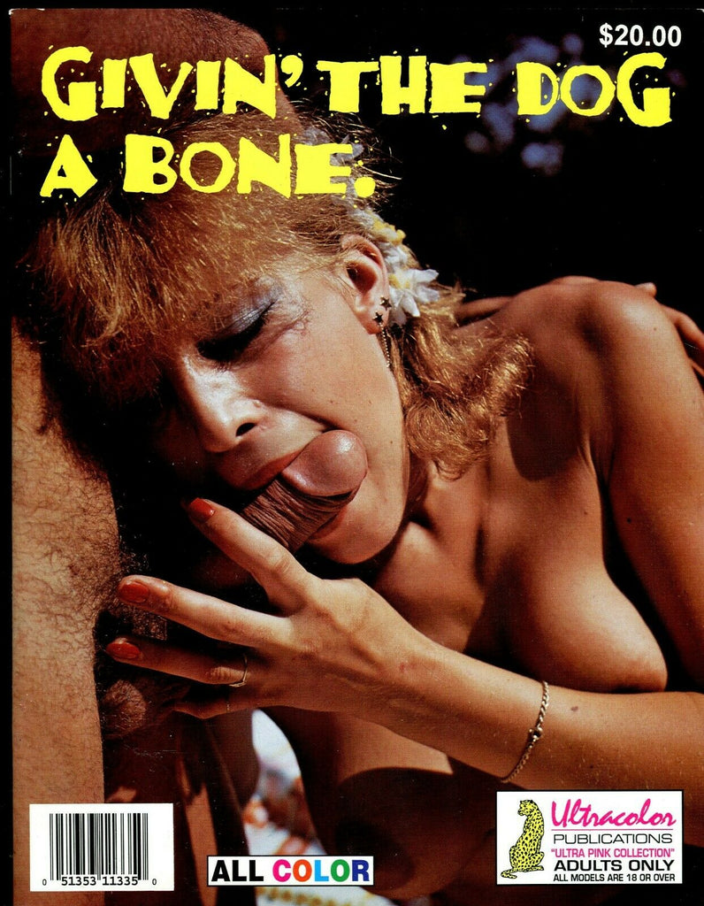Givin' The Bone Magazine #1 1995 Ultra Color 061319lm-ep2