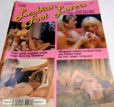 Lesbian Foot Lovers Adult Magazine vg 072913lm-ep - New