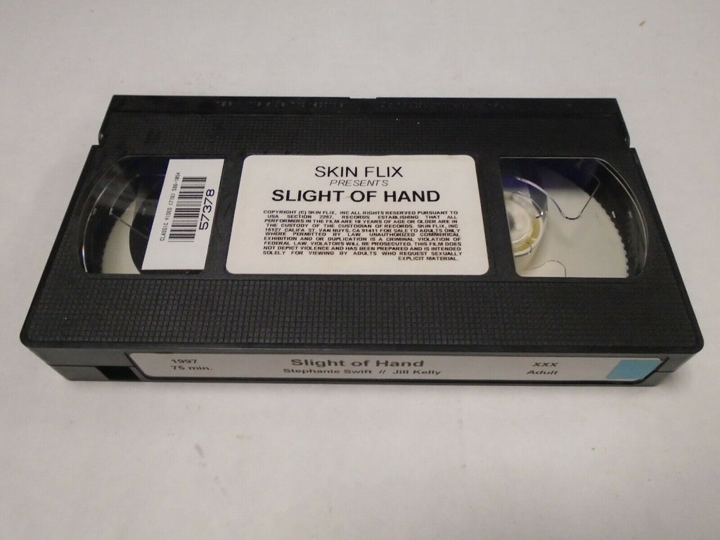 Slight of Hand Stephanie Swift Jill Kelly 1997 75mins Adult VHS 031319AMP