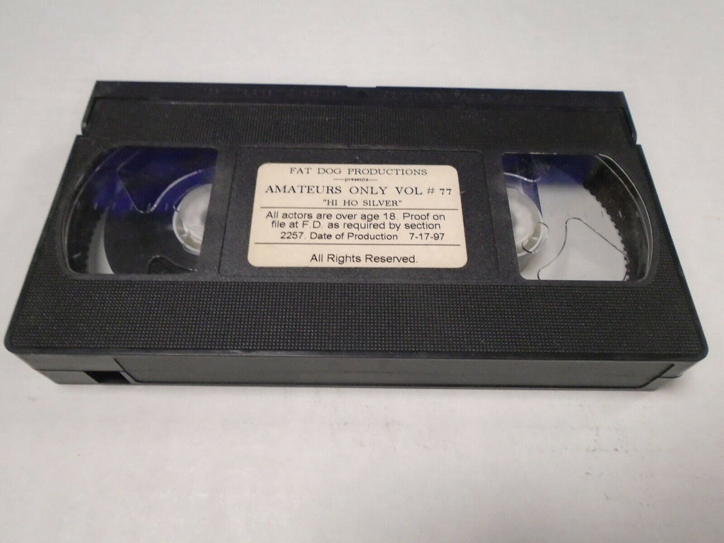 Amateurs Only Vol #77 Hi Ho Silver 1997 Adult VHS 032119AMP
