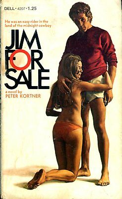 Jim For Sale Adult Novel by Peter Kortner 1973 Dell Book 042214lm-epa2