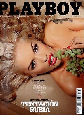 Playboy Spain Magazine Tatjana Shaptsova April 2009 061818lm-ep