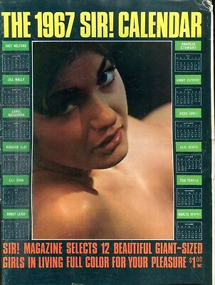 The 1967 Sir! Wall Calendar Abbey Leigh, Lili Shan and More! 111918lm-ep2