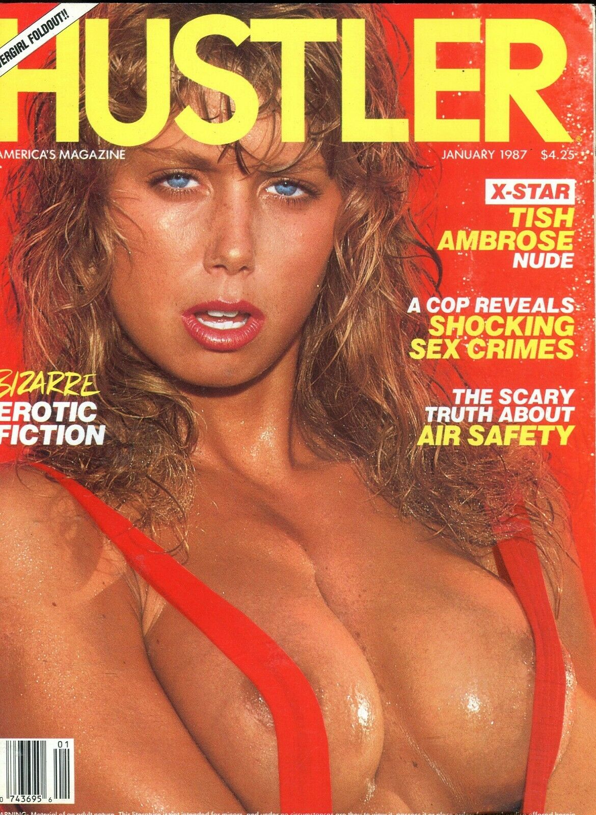 Hustler Magazine Tish Ambrose Nude January 1987 081519lm-ep