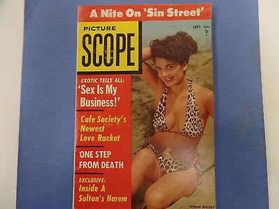 Picture Scope Adult Digest Magazine Vivian Maledy September 1956 030916lm-ep