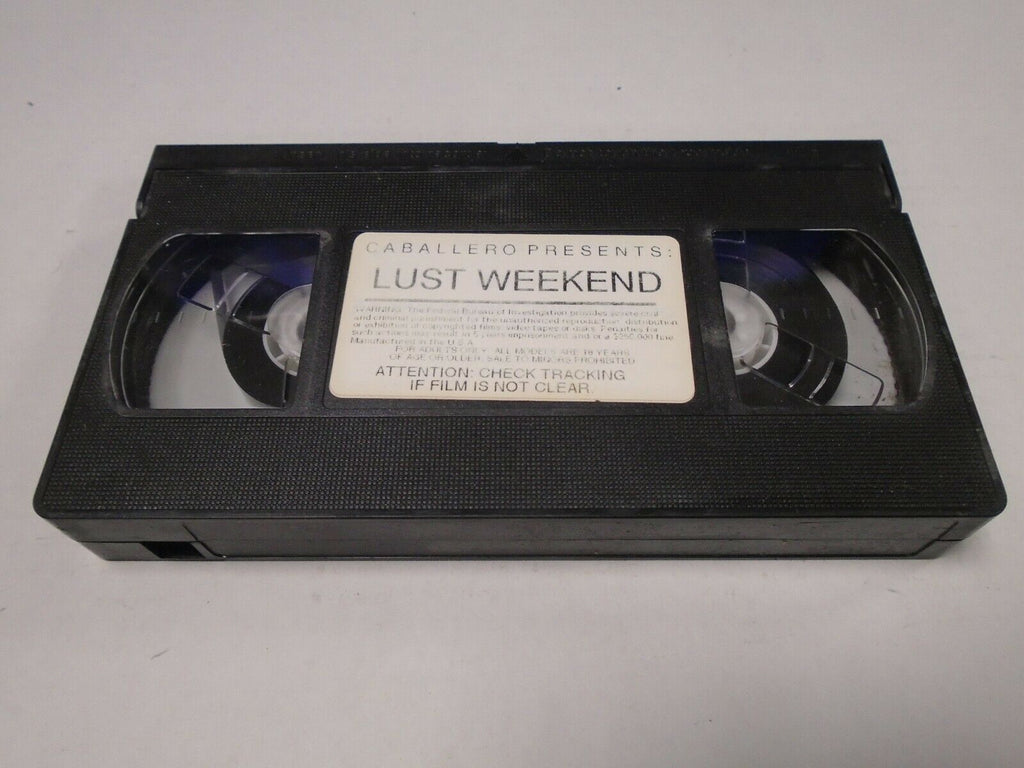 Lust Weekend Caballero Vintage Adult VHS 032919AMP3