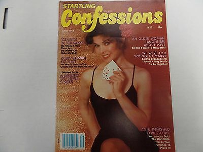 Startling Confessions Adult Magazine Gamble On Love June 1984 vg 012616lm-ep3