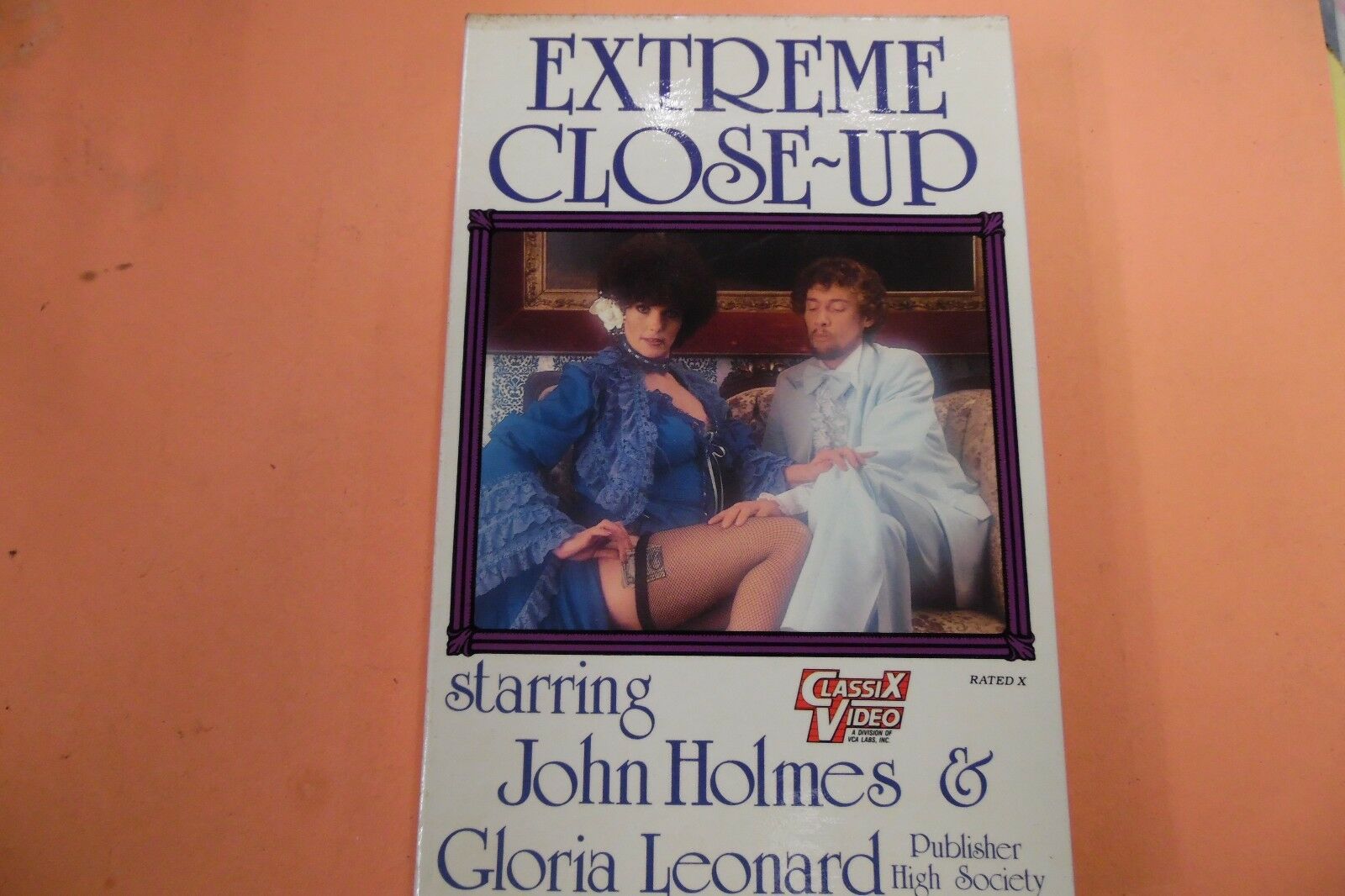 Extreme Close-Up Adult VHS John Holmes/ Gloria Leonard 100116lm-ep5 –  Mr-Magazine