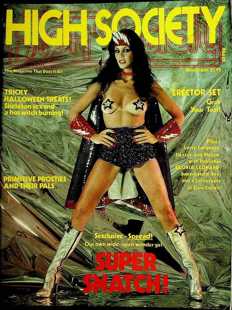 High Society Magazine Cover Girl Super Snatch November 1977 042120lm-ep