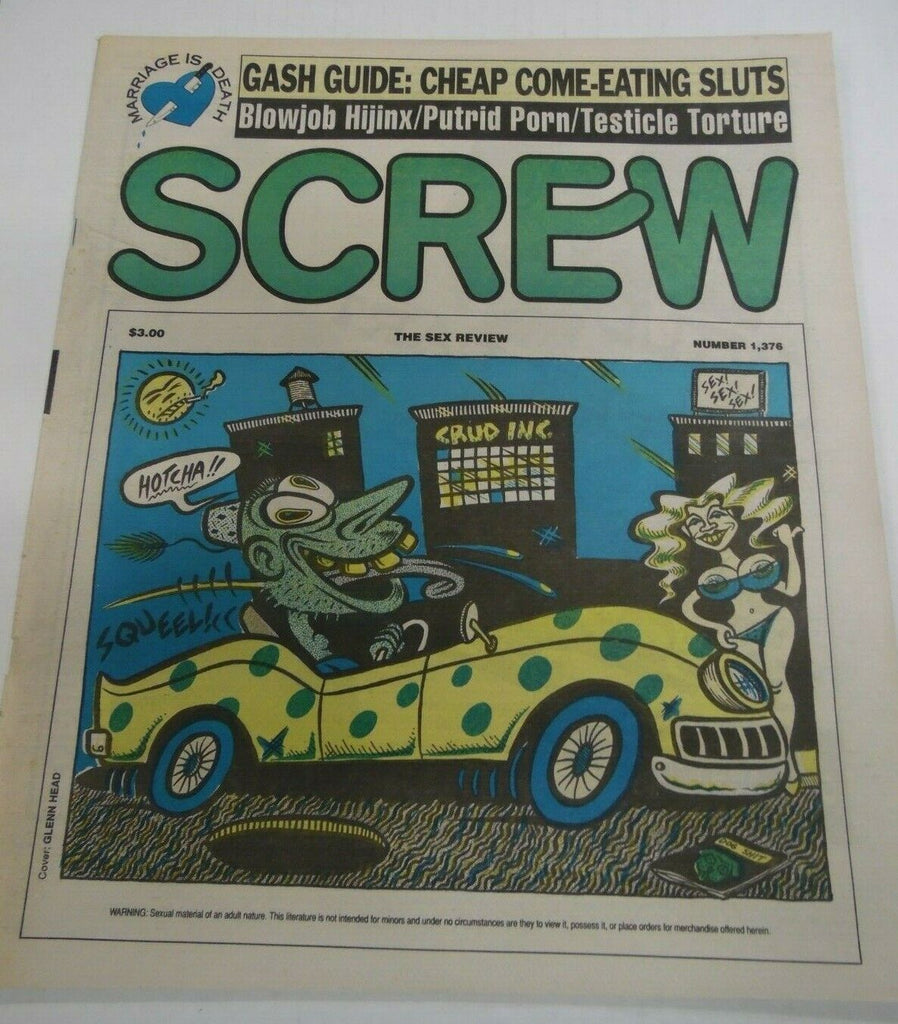 Screw Newspaper Cheap Come-Eating Sluts #1376 July 17, 1995 121419lm-ep