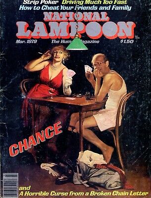 National Lampoon Magazine Chance / Strip Poker March 1979 101517lm-ep