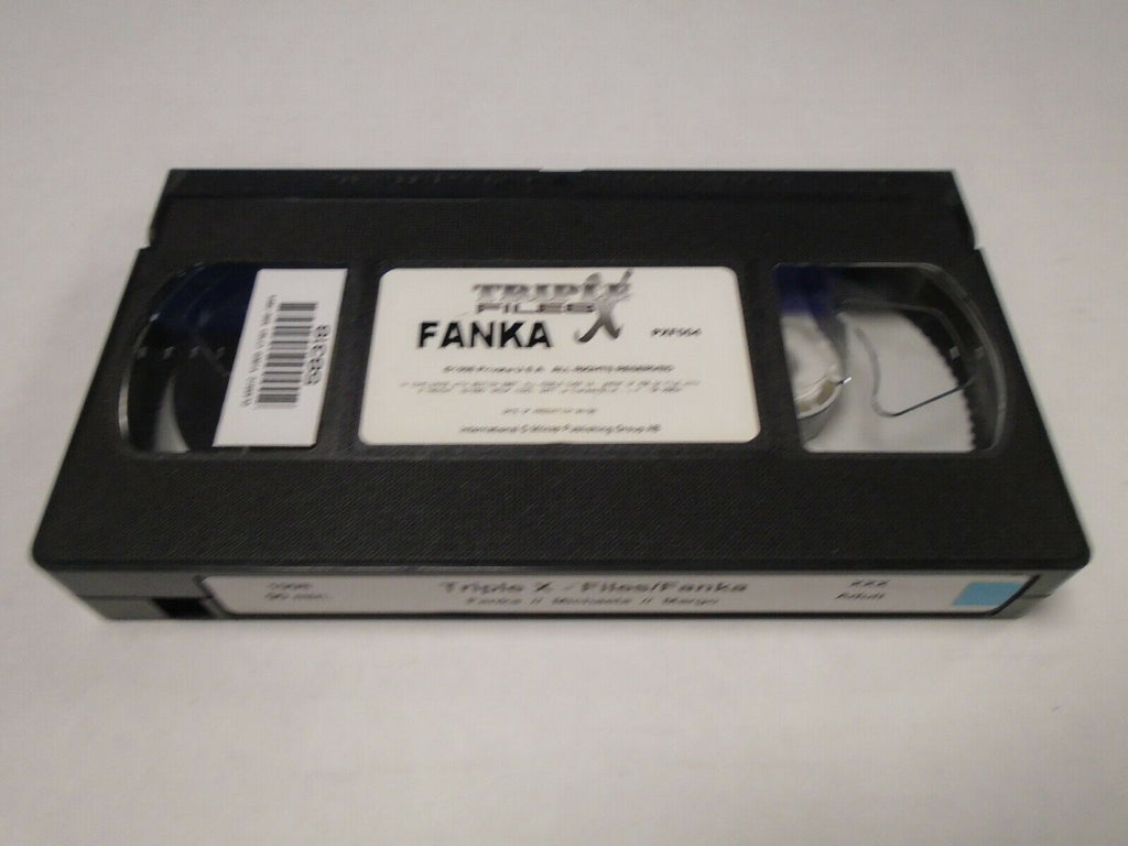 Triple X Files Fanka 1998 90m Adult VHS 051319AMP2