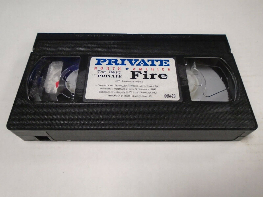 Private North America The Best Fire 2001 Adult VHS 051419AMP