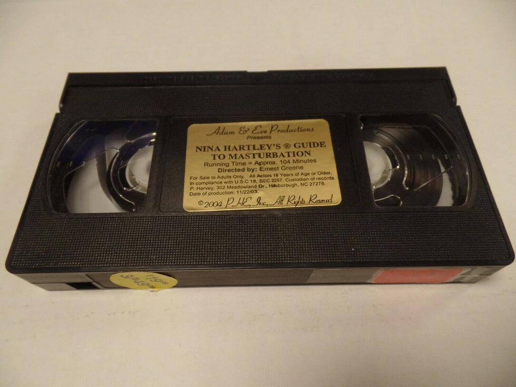 Nina Hartley's Guide to Masturbation 104mins Adam & Eve 2004 Adult VHS 052019AMP