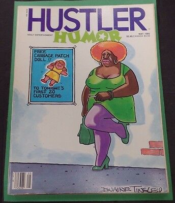 Hustler Humor Adult Magazine May 1985 ex 121415lm-ep