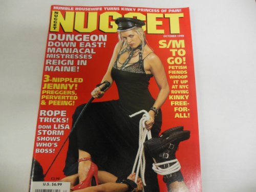 Nugget Men's Magazine "Dom Lisa" "Jenny" October 1998