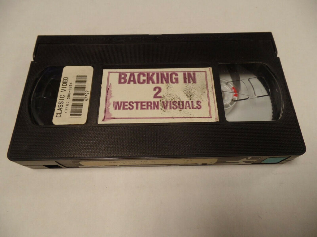Backing In 2 Kym Wilde Western Visuals Adult VHS 052819AMP