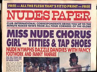 Nudes Paper Adult Newspaper Titties & Tap Shoes 112817lm-ep