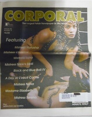 Corporal Fetish Newspaper Mistress Natasha vol.20 #4 1996 052118lm-ep