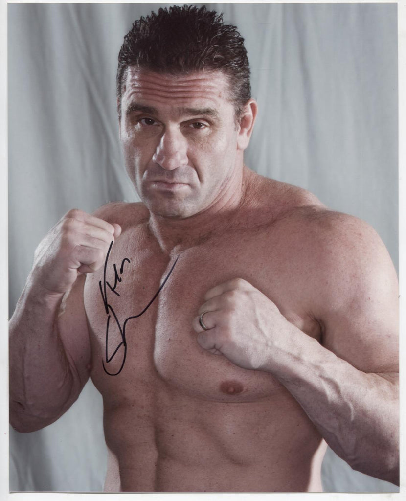 Ken Shamrock WWE Autographed 8"x10" Photo w/COA WWE1-63