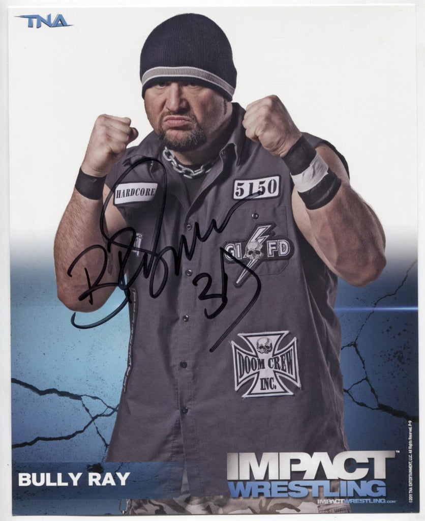 Bully Ray TNA Autographed 8"x10" Photo w/COA WWE2-6