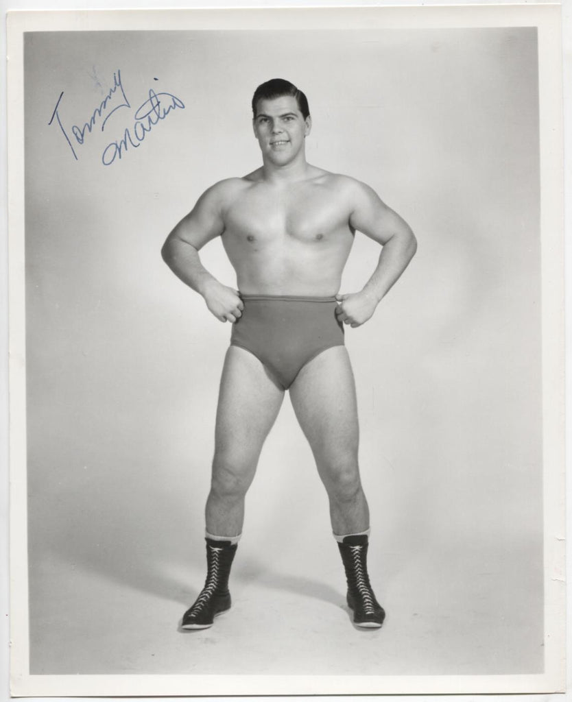 Tommy Martin NWA Autographed 8"x10" Photo w/COA WWE1-102