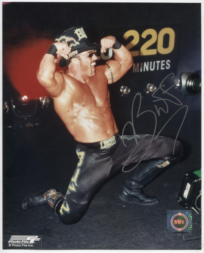 Marcus Buff Bagwell WWF Autographed 8"x10" Photo w/COA WWE1-112