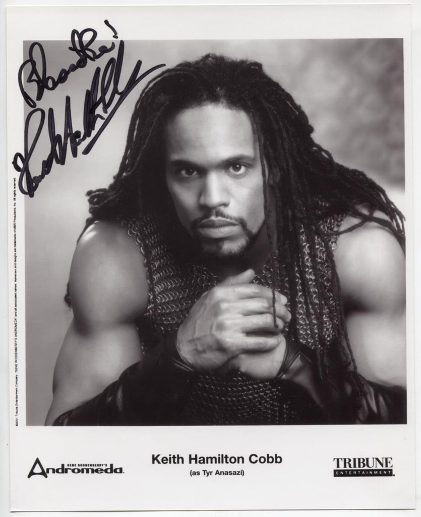 Keith Hamilton Cobb Andromeda Autographed 8"x10" Promo Photo w/COA WWE3-71