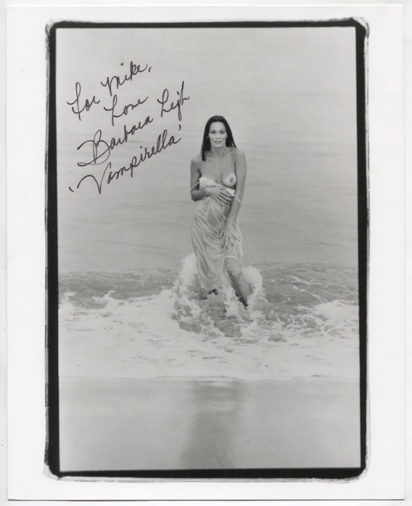 Barbara Leigh Vampirella Autographed 8"x10" Photo w/COA WWE4-143