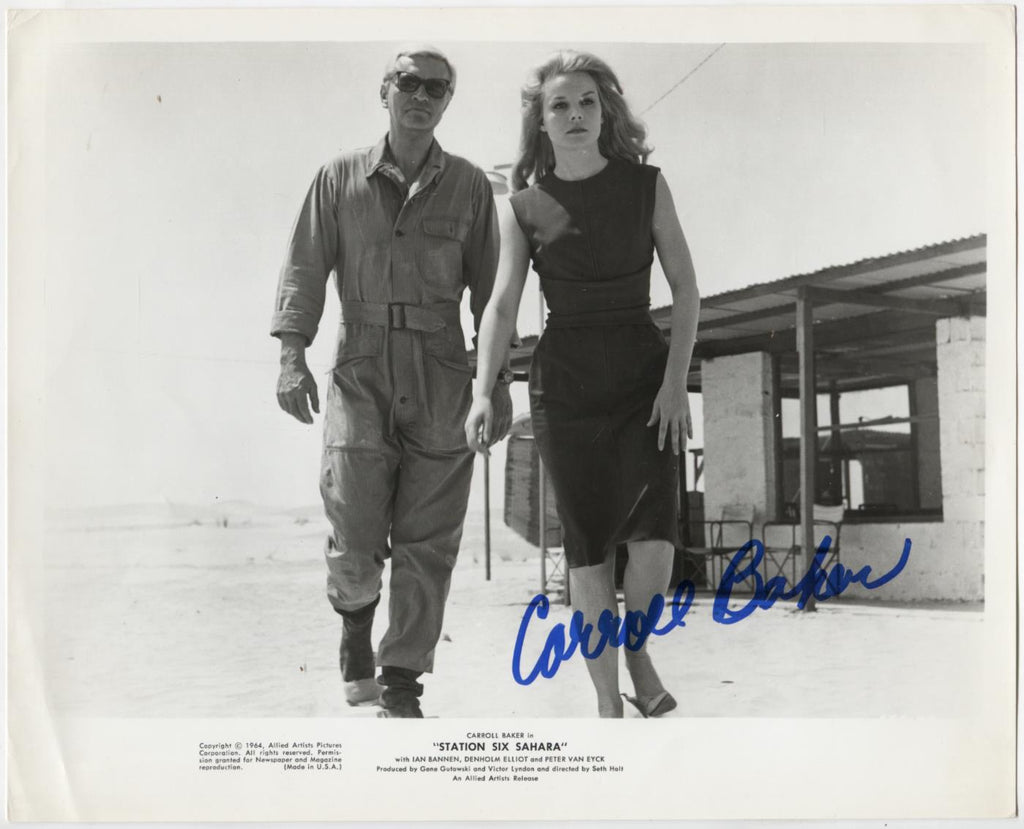 Carroll Baker Actress Autographed 8x10 Photo w/COA WWE5-108