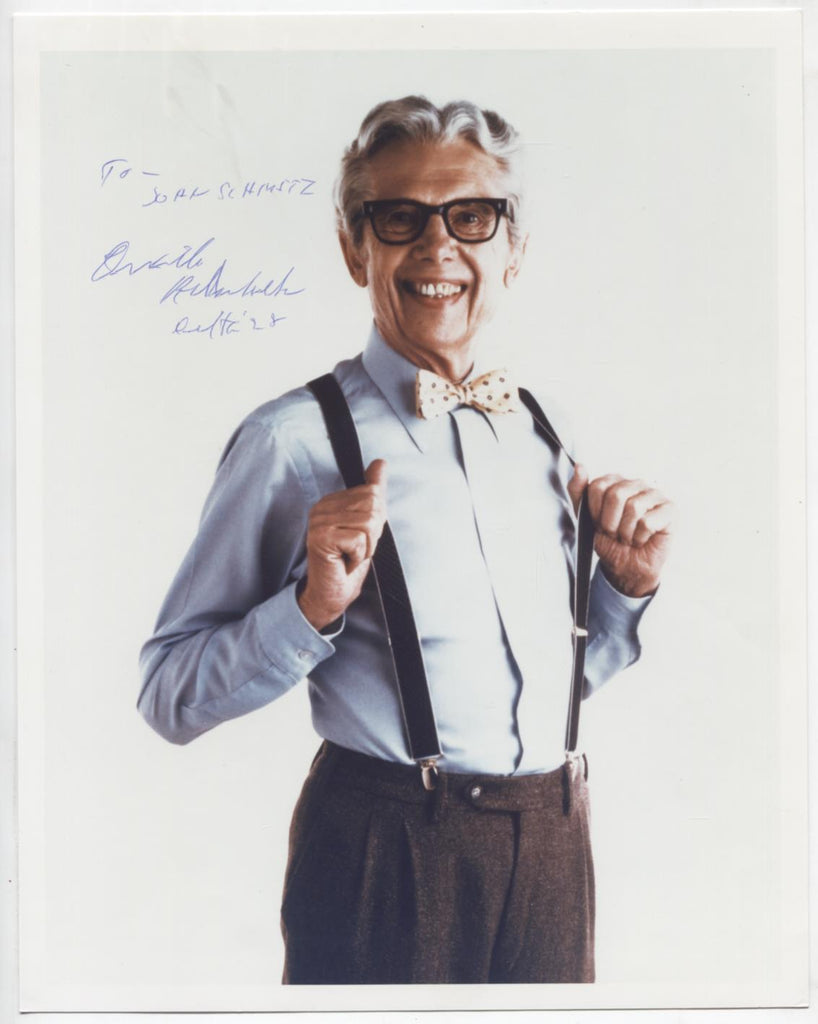 Orville Redenbacher Businessman Autographed 8"x10" Photo w/COA WWE5-61