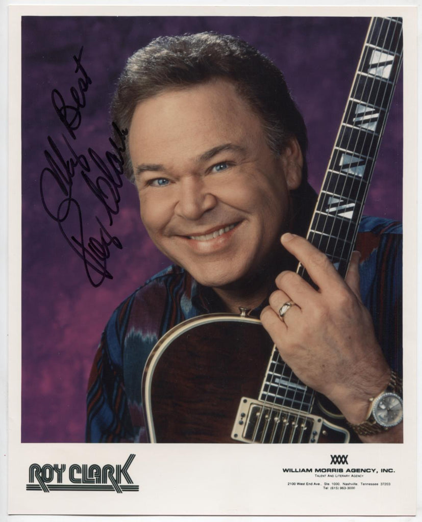 Roy Clark Singer Autographed 8"x10" Photo w/COA WWE5-37