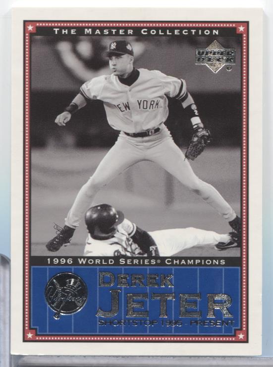 Derek Jeter Yankees 2000 UD The Master Collection 144/500 #NYY23 062623MLCD66