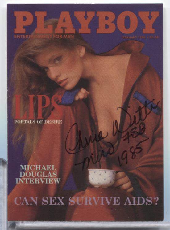 Cherie Witter Miss Feb Autographed 1994 Playboy Card #97 w/COA 063023MLCD31