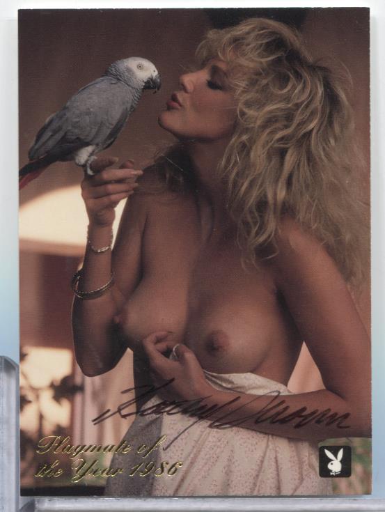 Kathy Shower Playmate Autographed 1996 Playboy Card #2PY w/COA 062923MLCD27