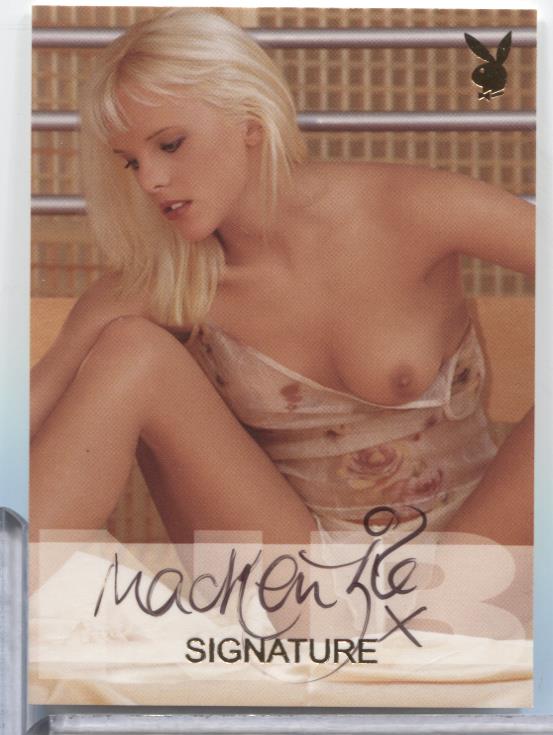 Mackenzie White Playmate 2006 Playboy Auto 062923MLCD6
