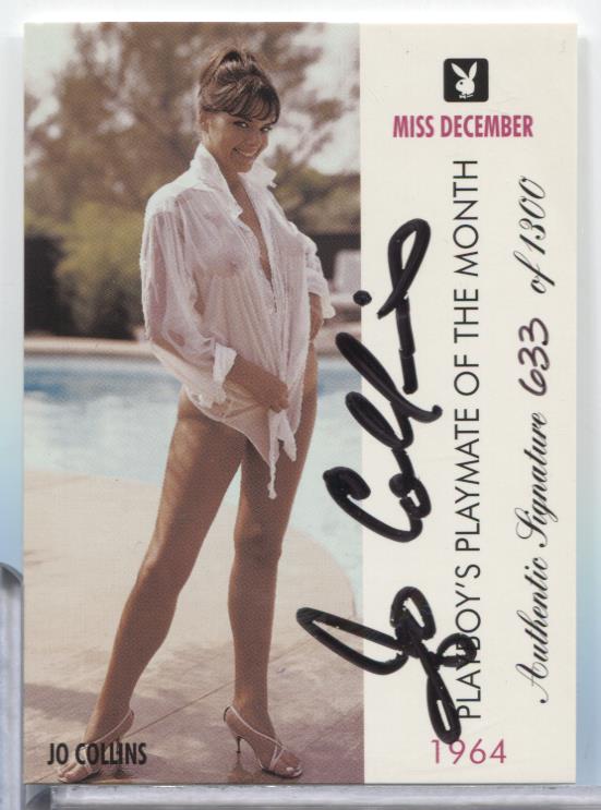 Jo Collins Miss December 1999 Playboy Auto 633/1300 #33 063023MLCD148