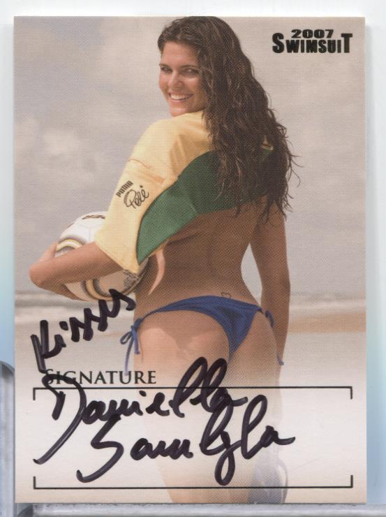 Daniella Sarahyba Model 2007 Sports Illustrated Swimsuit Auto 070623MLCD33