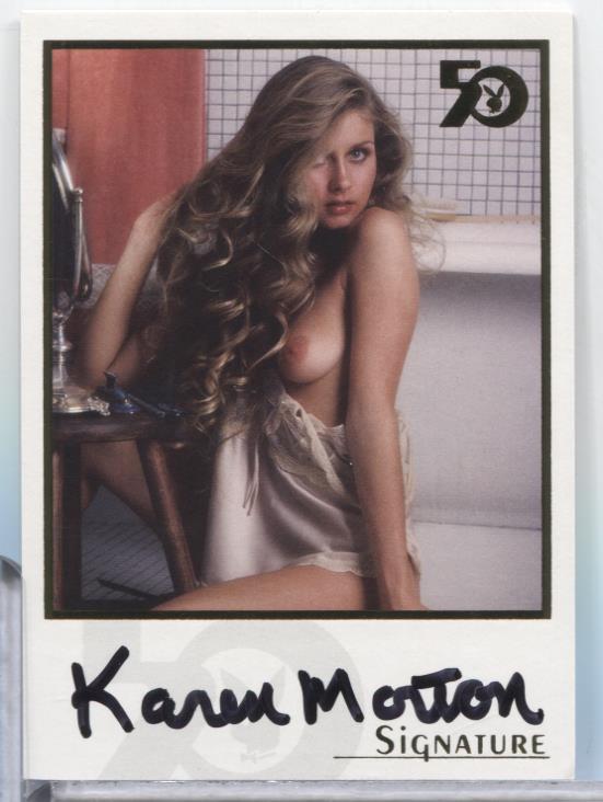 Karen Morton Playmate 2005 Playboy 50th Anniversary Auto 070623MLCD75