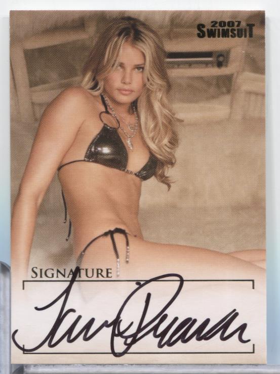 Tori Praver Model 2007 Sports Illustrated Swimsuit Auto 070623MLCD29