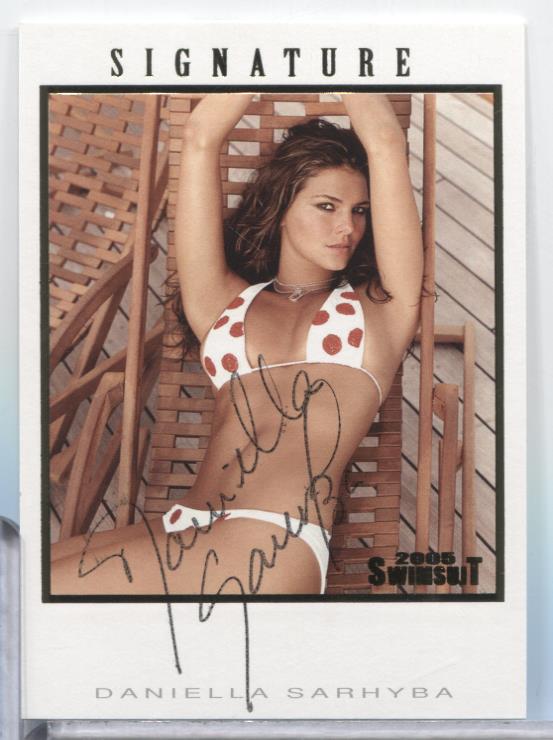Daniella Sarahyba Model 2005 Sports Illustrated Swimsuit Auto 070623MLCD17