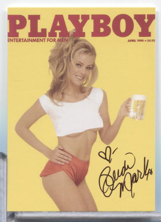 Heidi Mark Miss July Autographed 2002 Playboy Card #10 w/COA 070623MLCD160