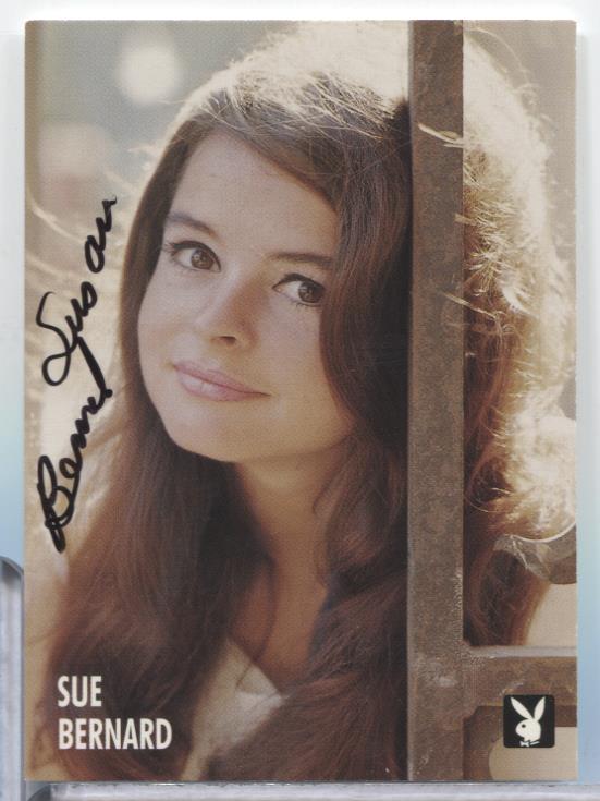 Sue Bernard Miss Dec Autographed 1999 Playboy #38 w/COA 071023MLCD84