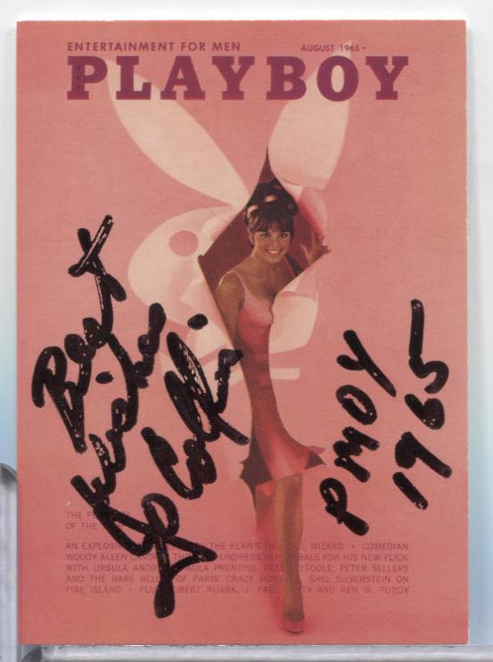 Jo Collins Playmate Autographed 1996 Playboy Card #34 w/COA 071723MLCD31