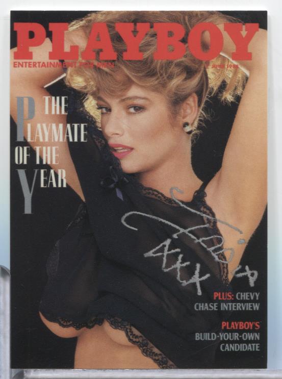India Allen Playmate Autographed 1996 Playboy Card #103 w/COA 071723MLCD33