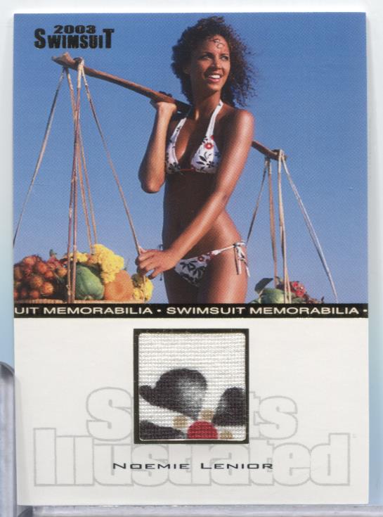 Noemie Lenior 2003 Sports Illustrated Swimsuit Mem Card #M4 071723MLCD55