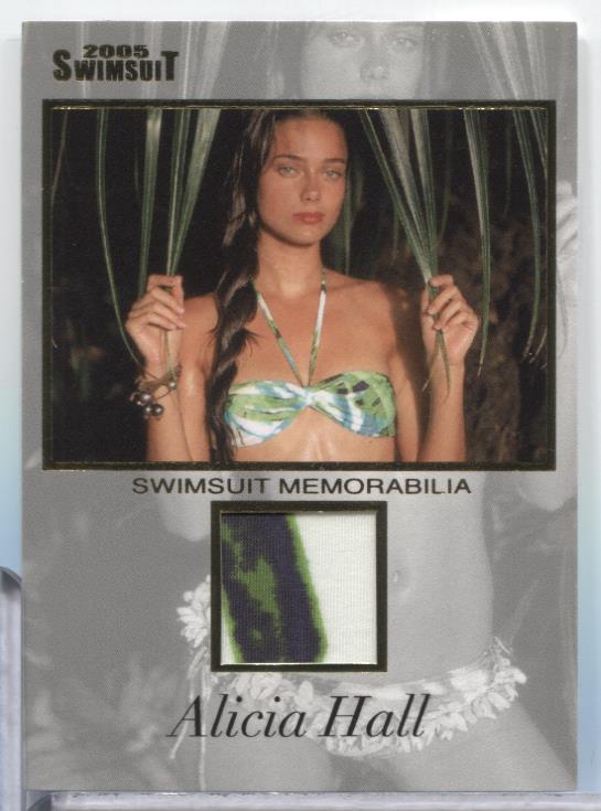 Alicia Hall 2005 Sports Illustrated Swimsuit Mem Card #AH1/M 071723MLCD60